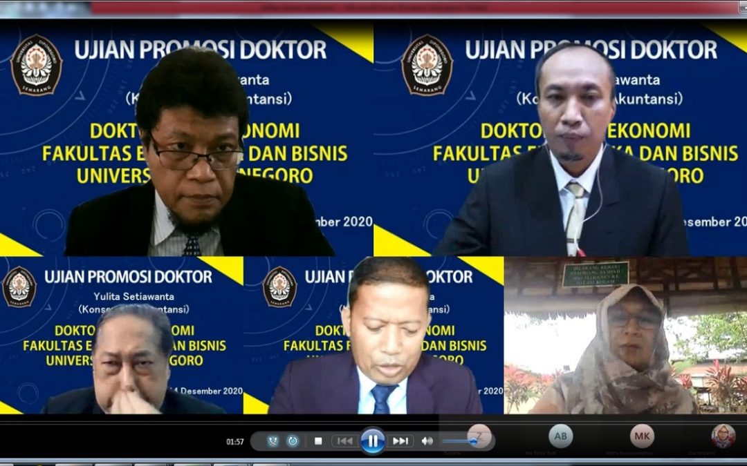 Ujian Promosi Doktor Yulita Setiawanta