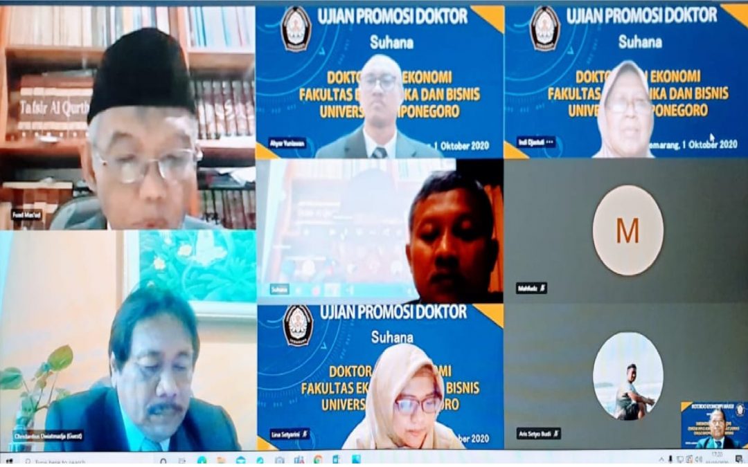 Ujian Promosi Doktor Suhana