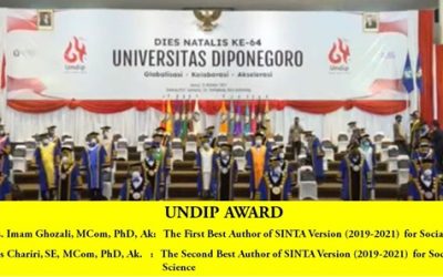 UNDIP AWARD FOR TWO PDIE TEACHING STAFF