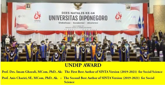 UNDIP AWARD FOR TWO PDIE TEACHING STAFF