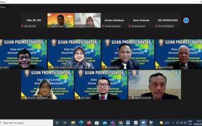 UJIAN PROMOSI DOKTOR: DISTA AMALIA ARIFAH