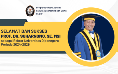 Selamat dan sukses atas Prof. Dr. Suharnomo, SE, MSi