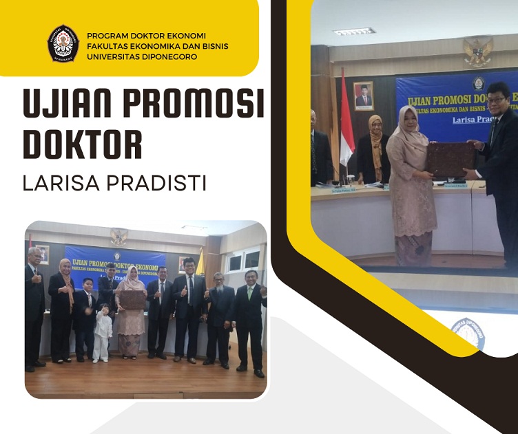 UJIAN PROMOSI DOKTOR: LARISA PRADISTI