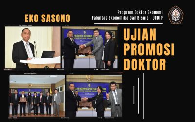 UJIAN PROMOSI DOKTOR: EKO SASONO