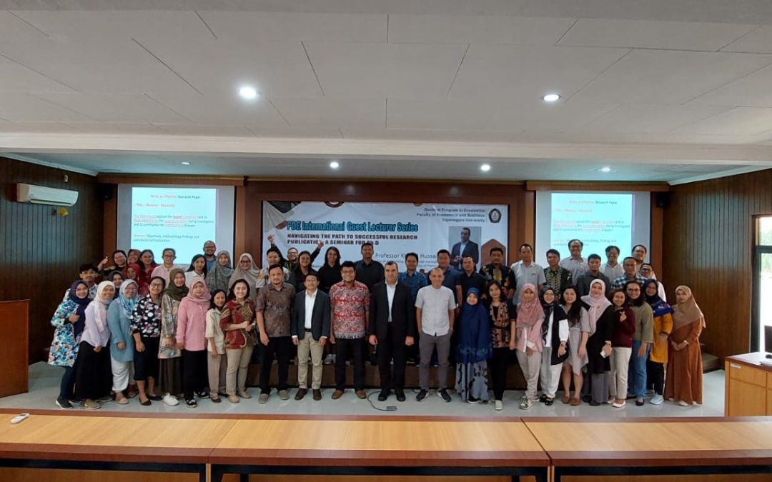 PDE International Guest Lecturer Series “Navigating The Path To Successful Research Publication: A Seminar For PhD.”