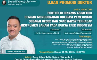 Ujian Promosi Doktor: Andreas Renard Widarto